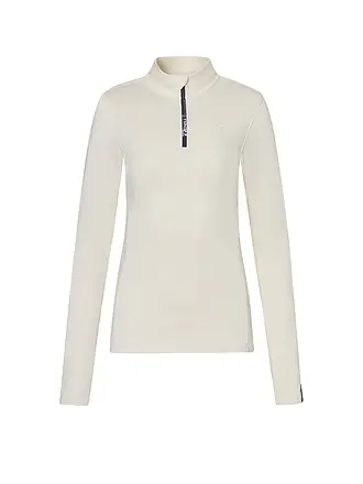 REHALL | Damen Unterzieh Zipshirt MICHA-R | creme
